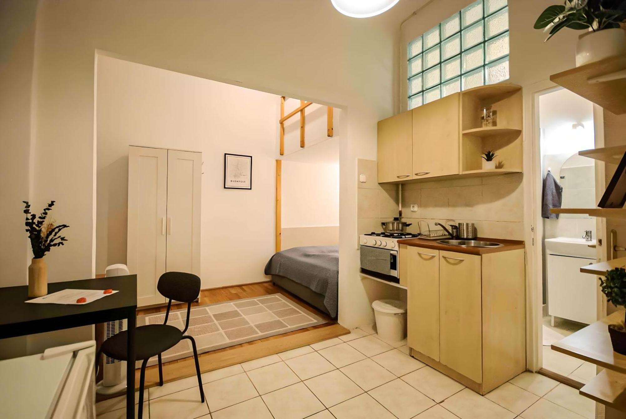R172 Elitehost Raday Studio Apartment Budapest Esterno foto